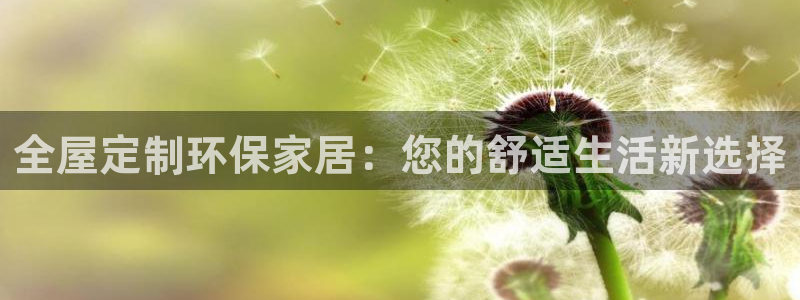 意昂5(KGAME)注册意昂5(KGAME)登陆：全屋定制环