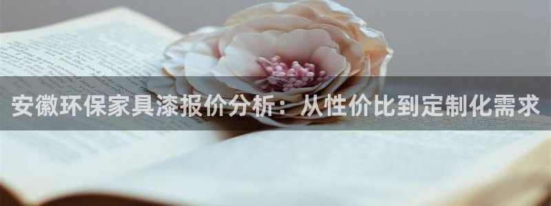 意昂5(KGAME)平台指定：安徽环保家具漆报价分析：从性价