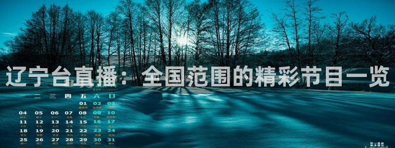 360在线体育直播：辽宁台直播：全国范围的精彩节目一览